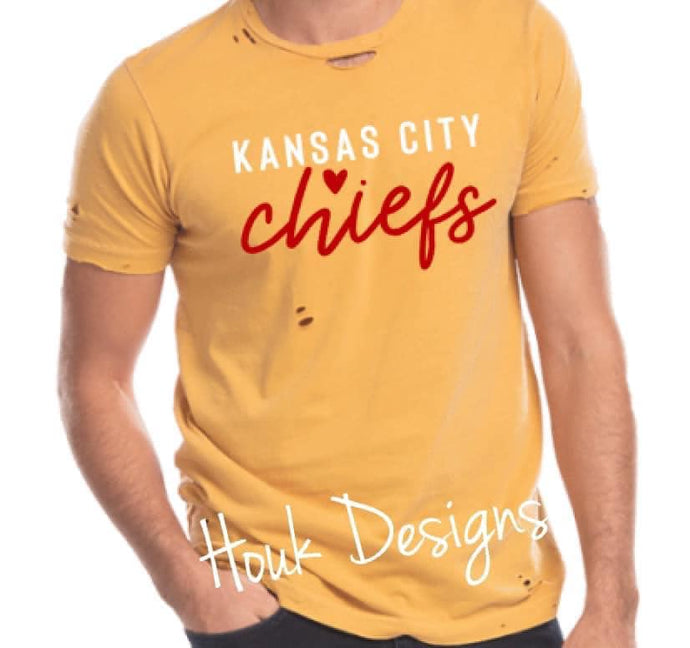 Distressed Kansas City Tee