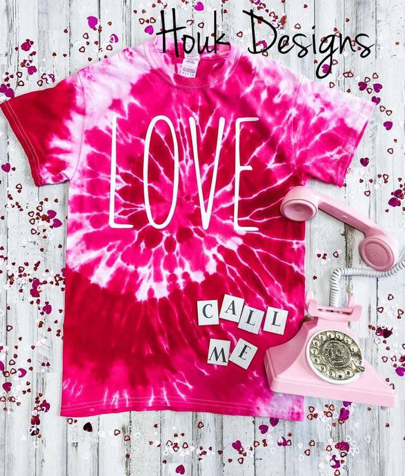 Tie Dye Love Tee