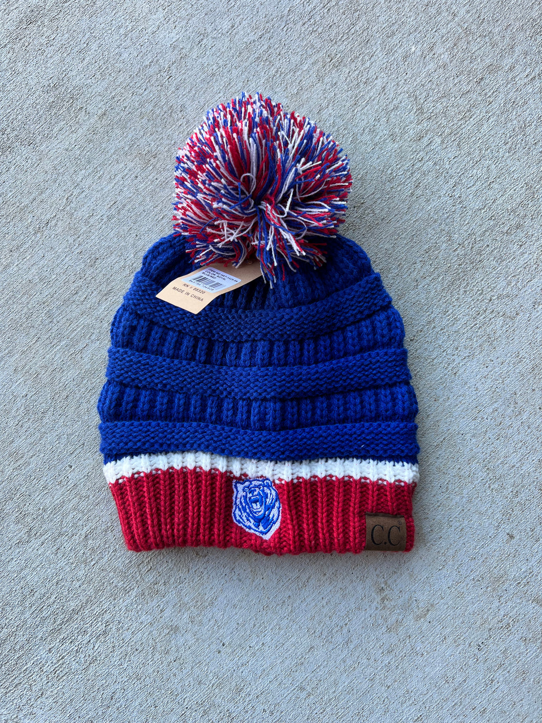 Bears Pom Beanie-CC